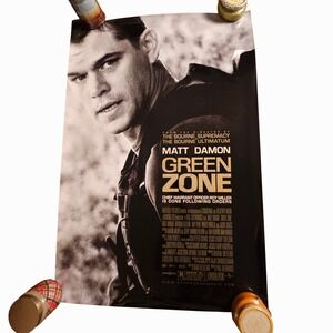 Green Zone 2010 Original Advance Movie Poster 27x40 Matt Damon‎ Jason Isaacs D/S